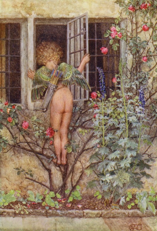 Z każdą rzeczą, która jest piękna, moja pani słodka, wstań, wstań, wstań! (kolor lito) autorstwa Eleanor Fortescue Brickdale