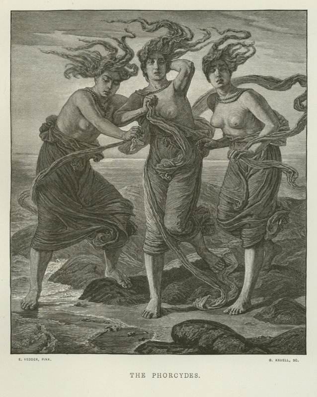 Forcydes (rycina) autorstwa Elihu Vedder