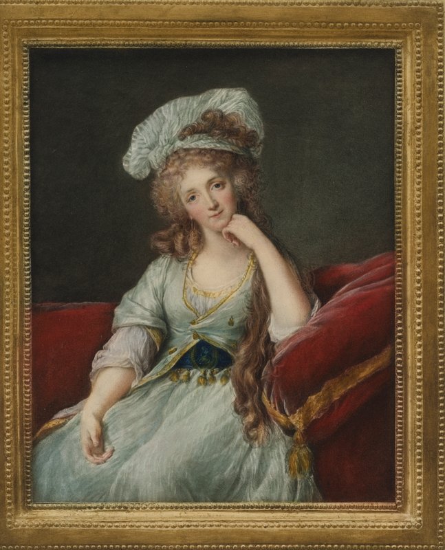 Portret Louise Marie Adelaide de Bourbon-Ponthievre, księżnej Orleanu autorstwa Elisabeth Louise after Vigee Lebrun