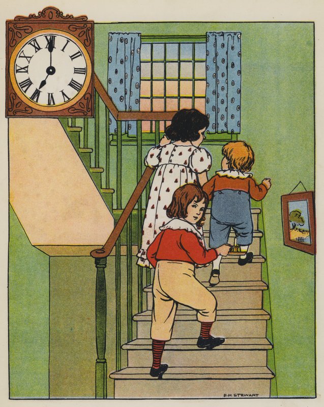Bed Time (kolor lito) autorstwa Elise H. Stewart