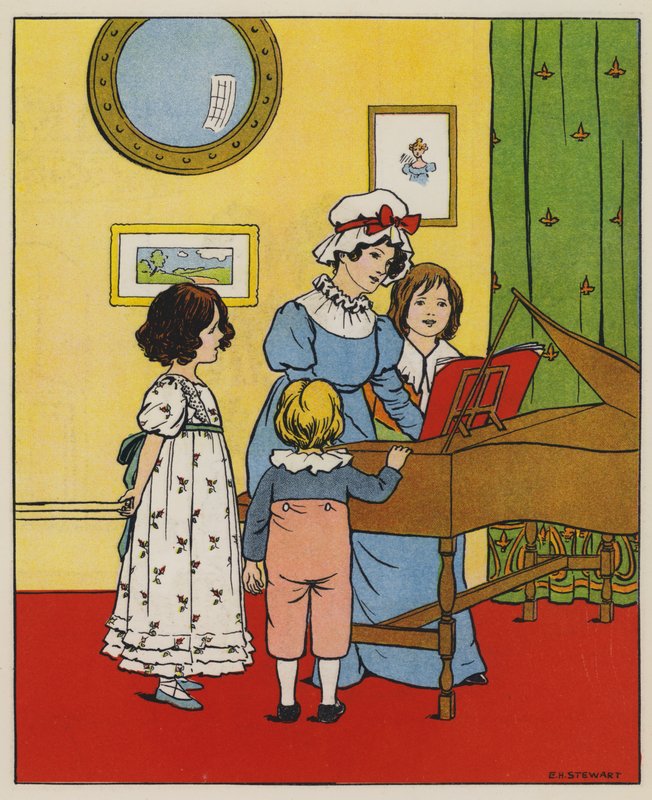 Czas Matki (kolor lito) autorstwa Elise H. Stewart