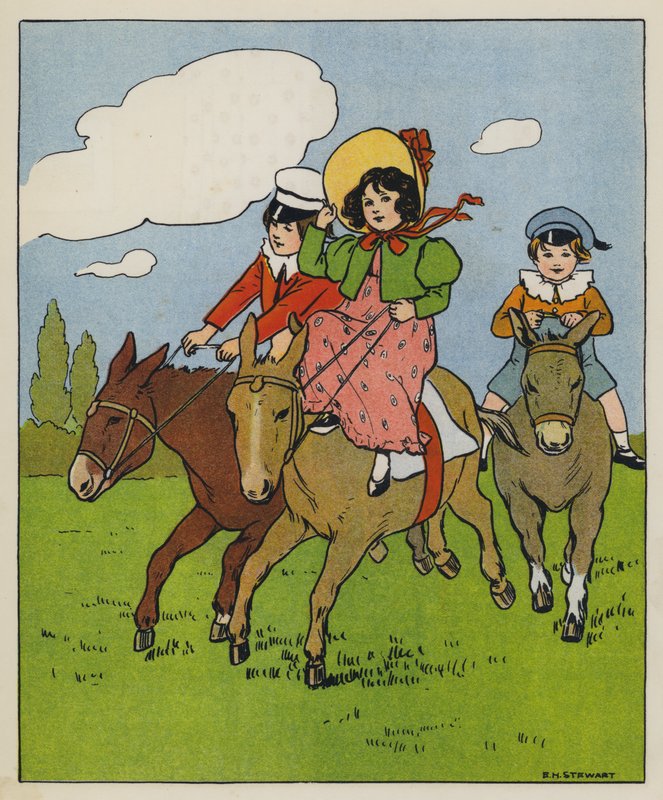 Sobota, Jolly Time (kolor lito) autorstwa Elise H. Stewart