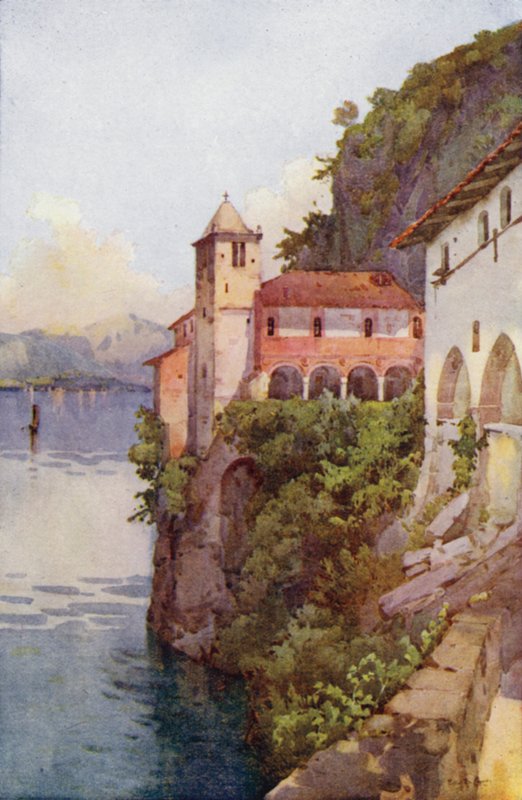 Santa Caterina, Jezioro Maggiore (kolor lito) autorstwa Ella Du Cane
