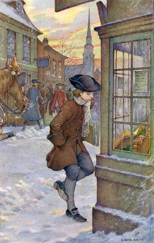 Zostałem zatrudniony do przenoszenia dokumentów ulicami do klientów autorstwa Elmer Boyd Smith