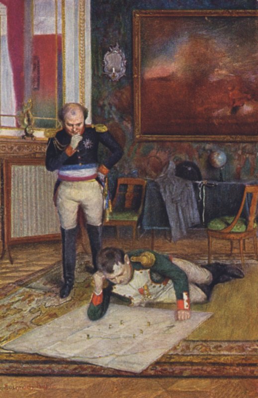 Napoleon Bonaparte (kolor lito) autorstwa Emanuel Bachrach Baree