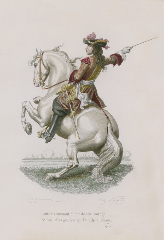 List IV, Do królów, 1672 autorstwa Emile Antoine Bayard