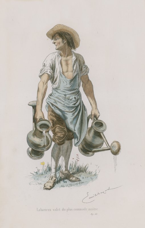List XI, Do mojego ogrodnika, 1695 autorstwa Emile Antoine Bayard