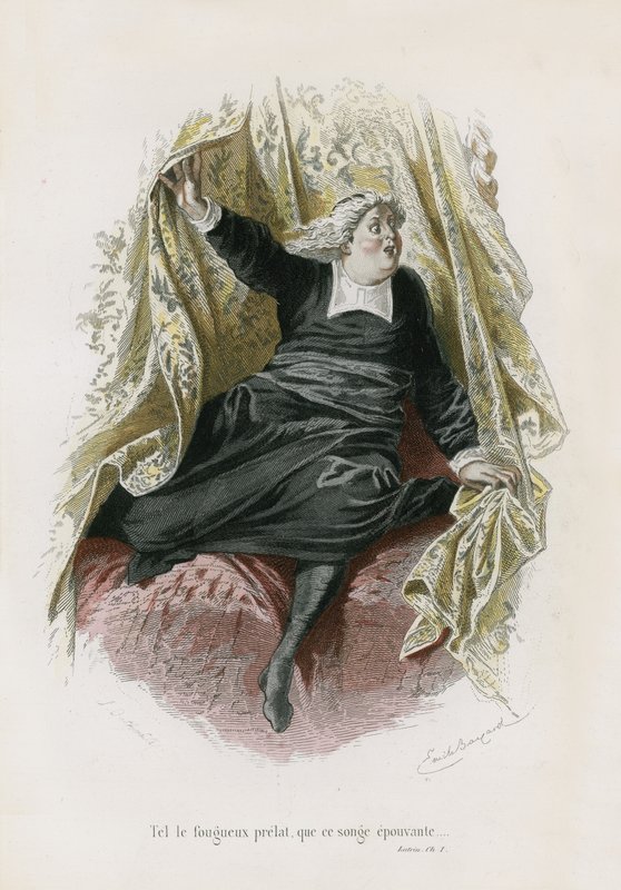 Le Lutrin, Ch I autorstwa Emile Antoine Bayard