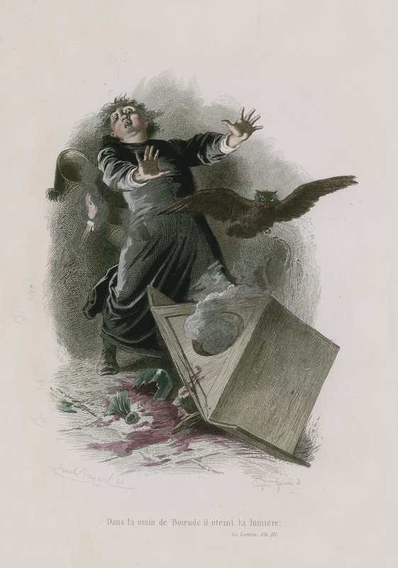 Le Lutrin, rozdz. III autorstwa Emile Antoine Bayard