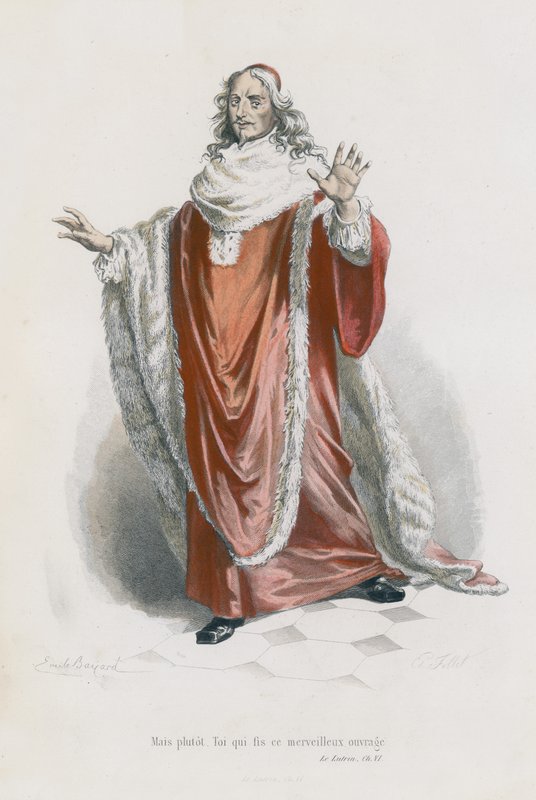 Le Lutrin, rozdz VI autorstwa Emile Antoine Bayard