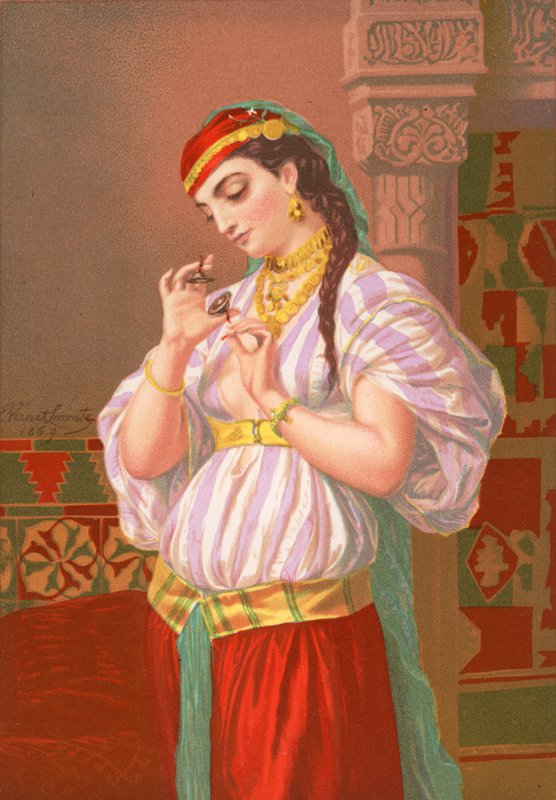 Córka Herodiady autorstwa Emile Jean Horace Vernet
