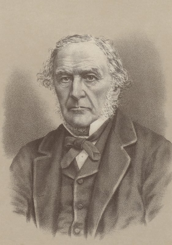 William Ewart Gladstone, premier Wielkiej Brytanii 1868-1874, 1880-1885, 1886 i 1892-1894 autorstwa English Photographer