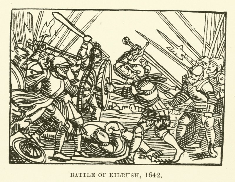 Bitwa pod Kilrush, 1642 autorstwa English School