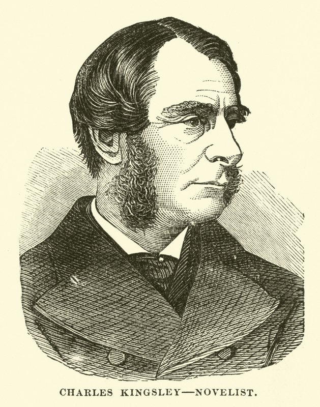 Charles Kingsley, pisarz autorstwa English School