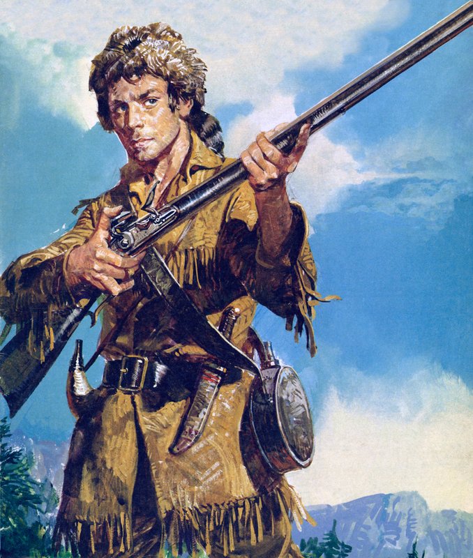 Davy Crockett autorstwa English School