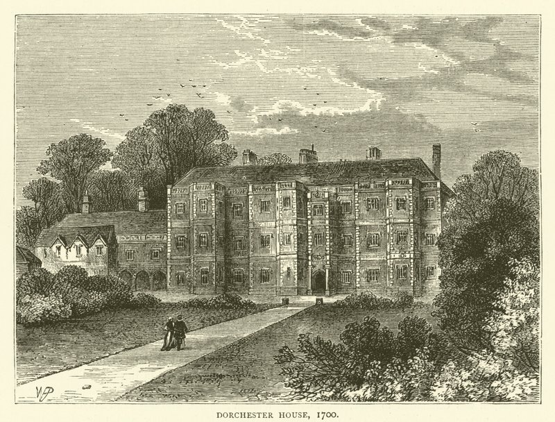 Dom Dorchester, 1700 autorstwa English School