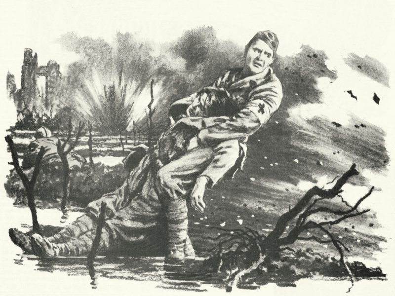 Ernest Hemingway autorstwa English School