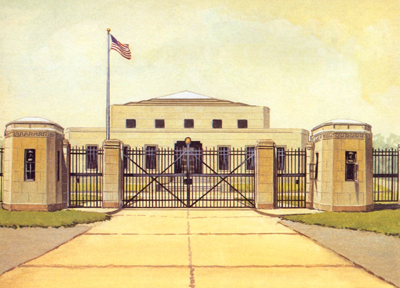 Fort Knox, Depozyt kruszców w Stanach Zjednoczonych autorstwa English School