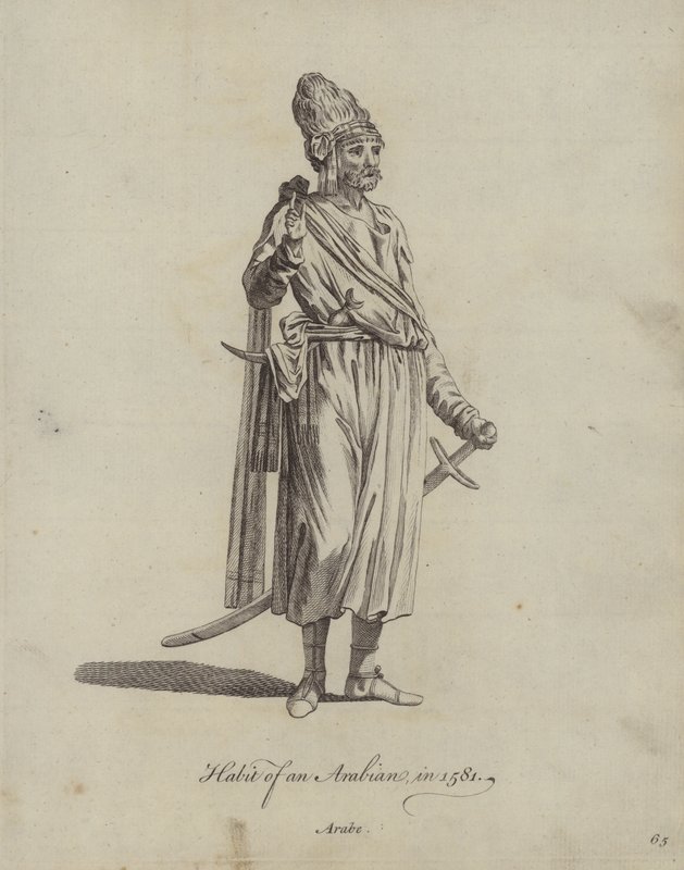 Nawyk araba w 1581 r. autorstwa English School