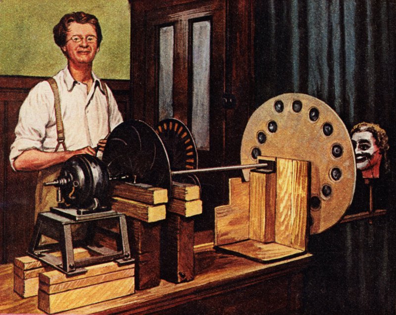 John Logie Baird, pionier telewizji autorstwa English School