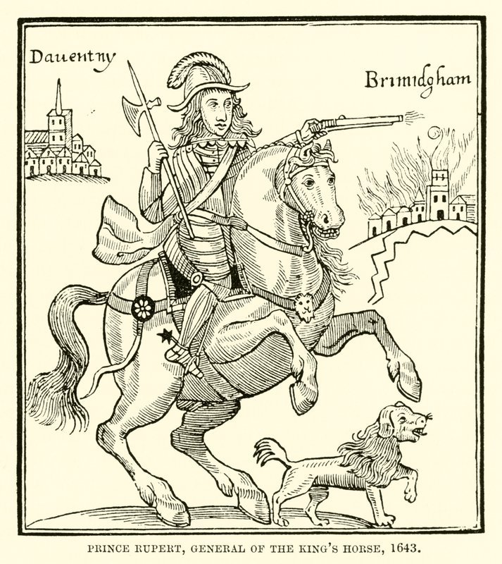 Książę Rupert, generał koni królewskich, 1643 autorstwa English School