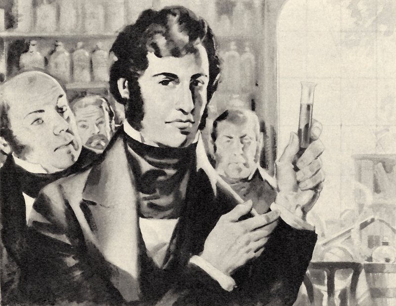 Profesor Wohler z Niemiec, który wyprodukował mocznik w 1828 r. autorstwa English School