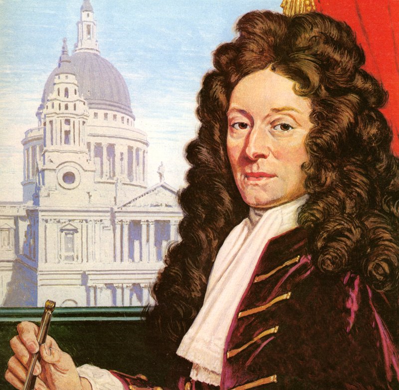 Sir Christophera Wrena autorstwa English School