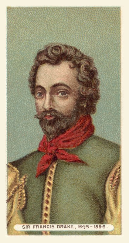Sir Francis Drake, 1545-1596 autorstwa English School