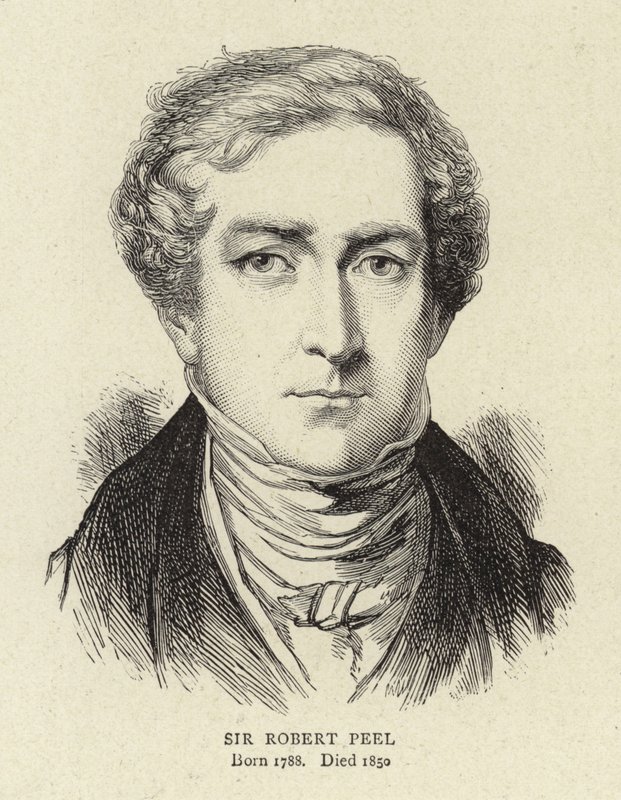 Sir Robert Peel autorstwa English School
