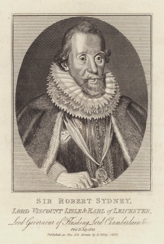 Sir Robert Sydney autorstwa English School