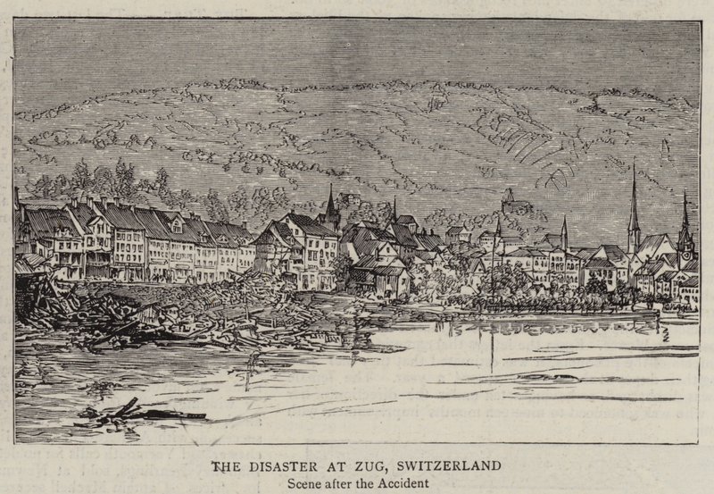 Katastrofa w Zug, Szwajcaria autorstwa English School