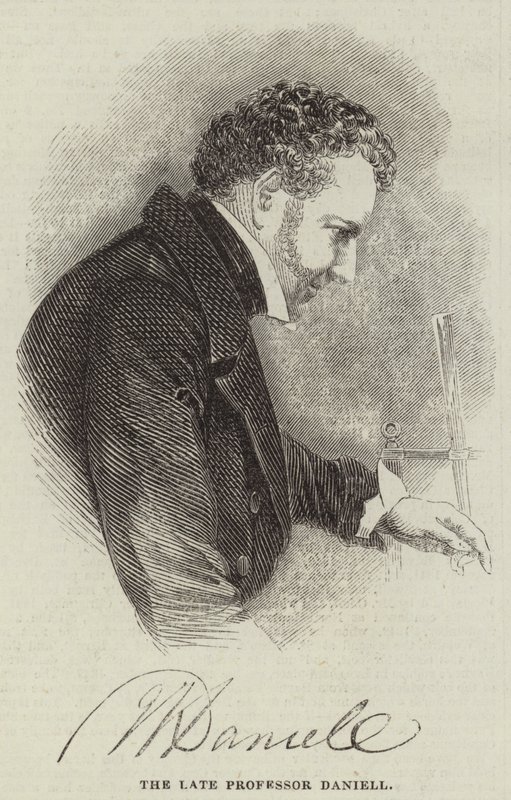 Zmarły profesor Daniell autorstwa English School
