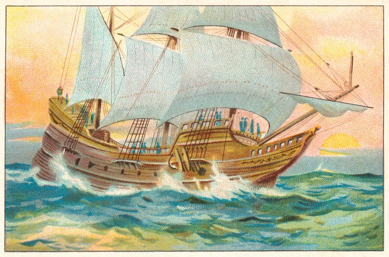 Mayflower autorstwa English School