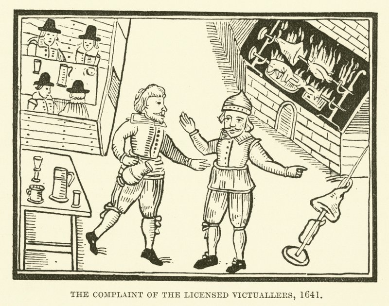 Skarga licencjonowanych rolników, 1641 autorstwa English School