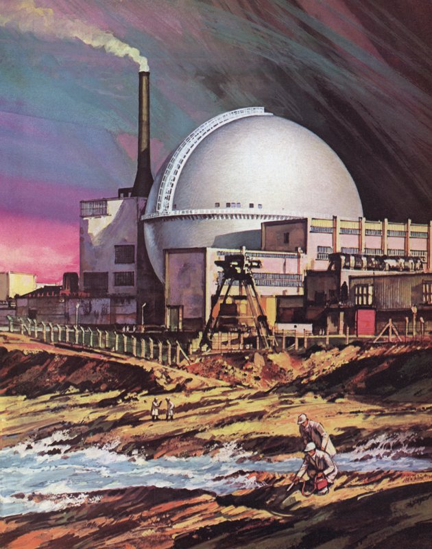 Elektrownia jądrowa w Dounreay w Szkocji autorstwa English School