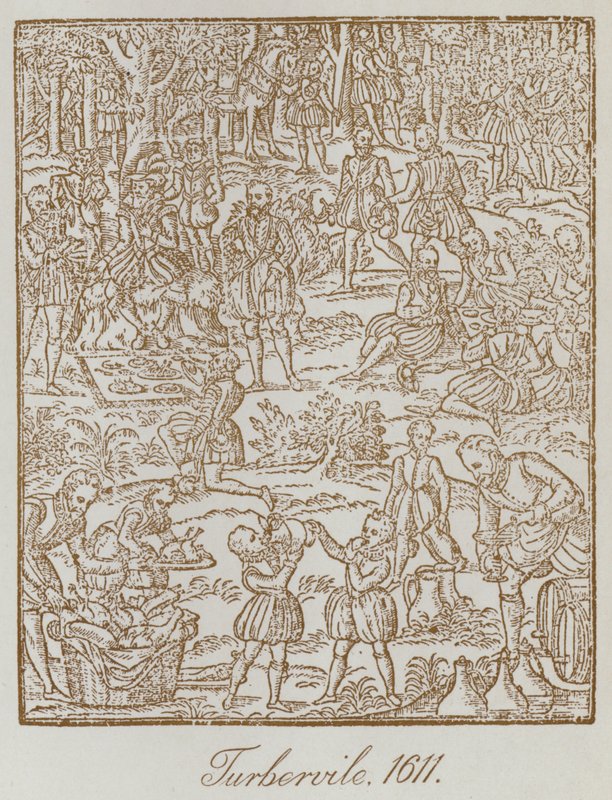 Turberville, 1611 autorstwa English School