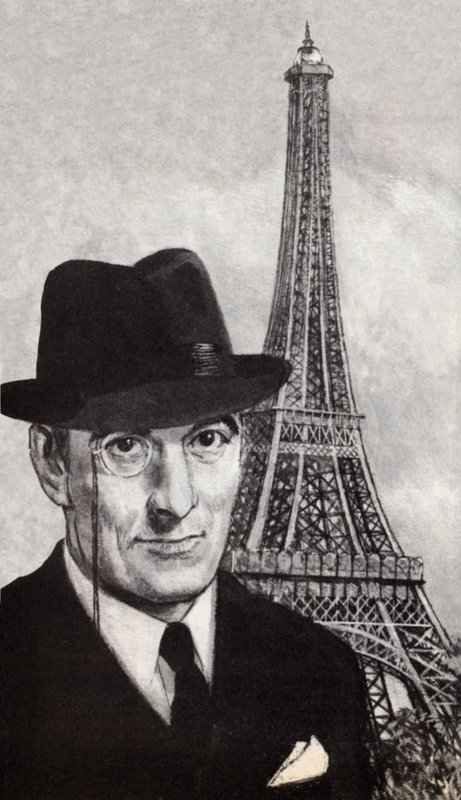 Victor Lustig, człowiek, który sprzedał wieżę Eiffla autorstwa English School