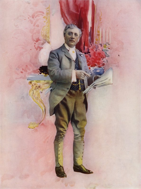 Pan Charles Groves w Starszej Pannie Blossom (kolorowe zdjęcie) autorstwa English Photographer