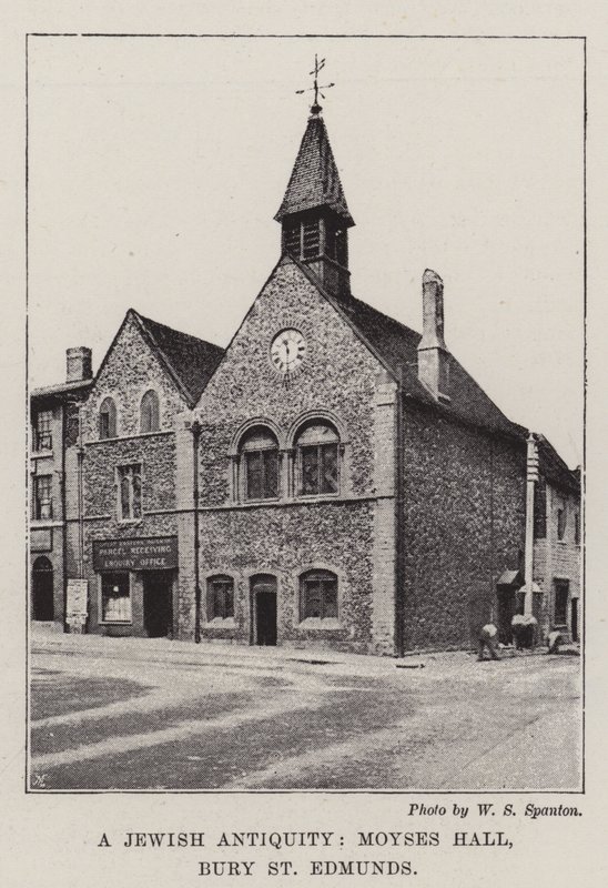 Żydowska starożytność, Moyses Hall, Bury St Edmunds autorstwa English Photographer