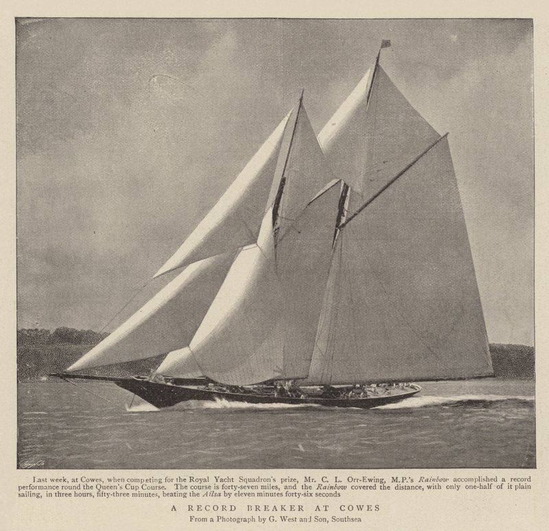 Rekord w Cowes autorstwa English Photographer