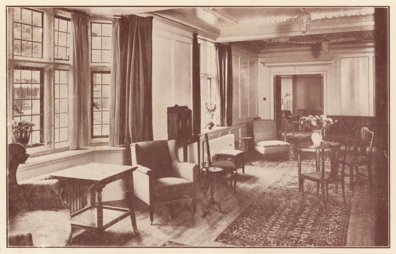 Wspólny pokój w Crosby Hall, Cheyne Walk autorstwa English Photographer