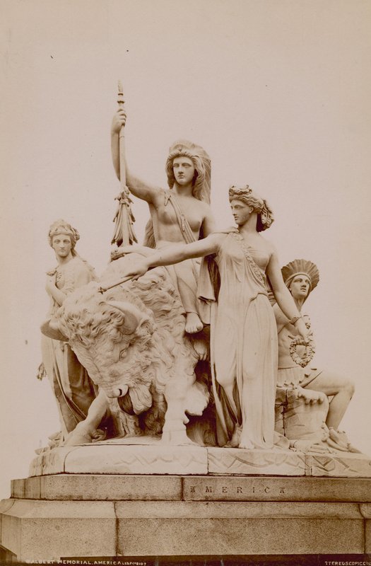 Albert Memorial, South Kensington, Londyn autorstwa English Photographer