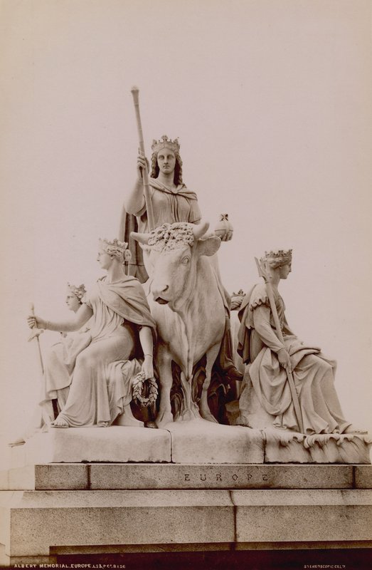 Albert Memorial, South Kensington, Londyn autorstwa English Photographer