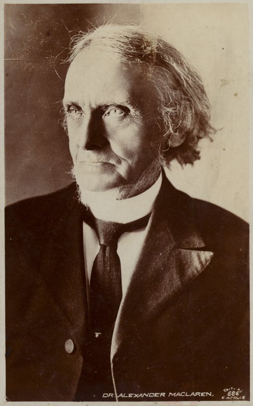 Alexander Maclaren (1826-1910), angielski duchowny nonkonformistyczny szkockiego pochodzenia autorstwa English Photographer
