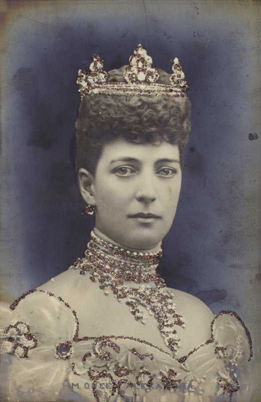 Aleksandra Duńska (zdjęcie barwne) autorstwa English Photographer