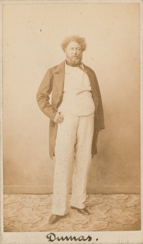 Alexandre Dumas, pisarz autorstwa English Photographer