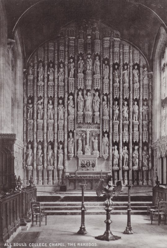 Kaplica All Souls College, The Reredos autorstwa English Photographer