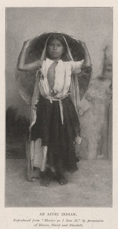 Aztecki Indianin autorstwa English Photographer