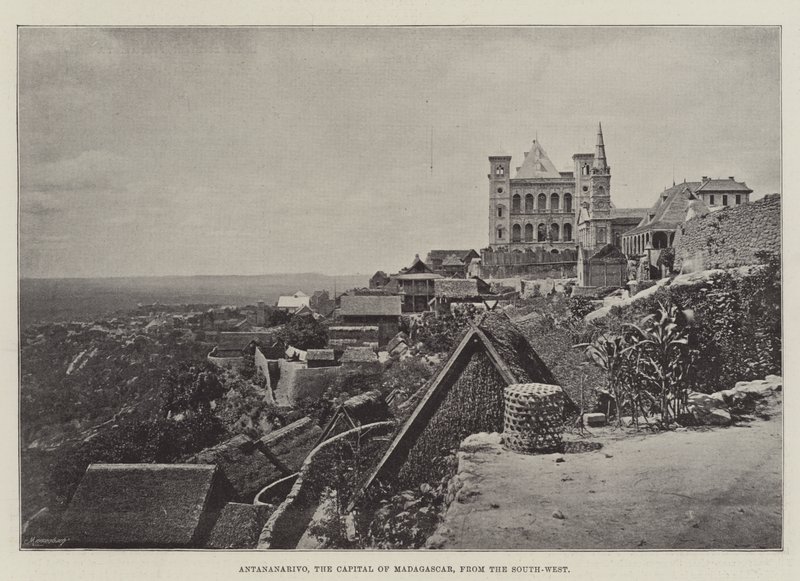 Antananarywa, stolica Madagaskaru, od południowego zachodu autorstwa English Photographer