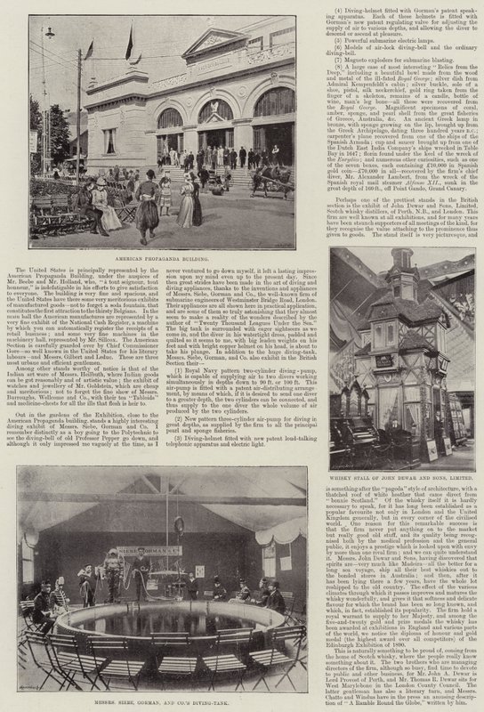 Międzynarodowa Wystawa w Antwerpii 1894 autorstwa English Photographer